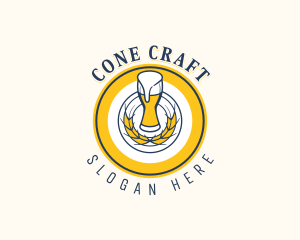 Brewery Beer Pub logo design