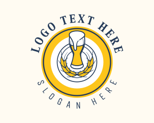Pub - Brewery Beer Pub logo design