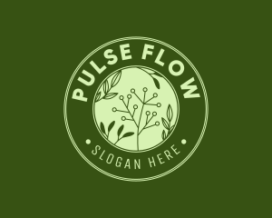 Flower Plant Leaf  logo design