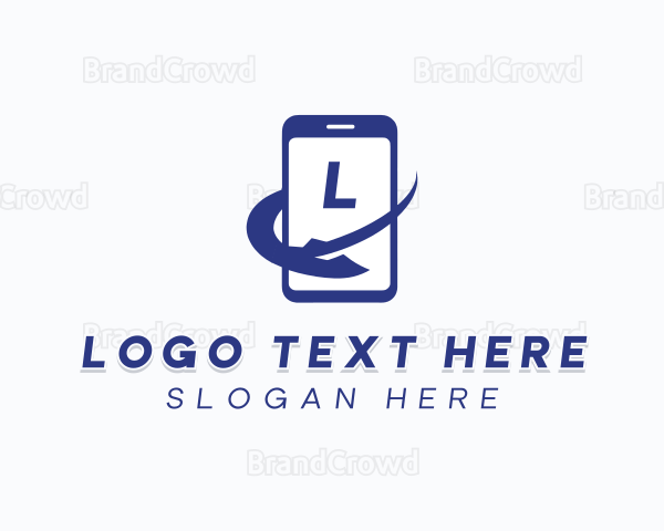 Mobile Phone Technology Logo