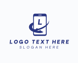 Electronics - Mobile Phone Technology logo design