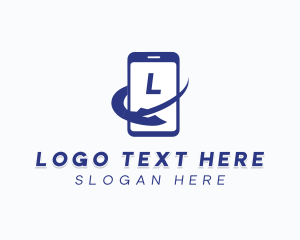 Mobile Phone Technology Logo