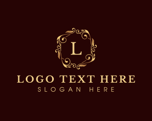 Gold - Elegant Floral Decor logo design