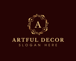 Elegant Floral Decor logo design