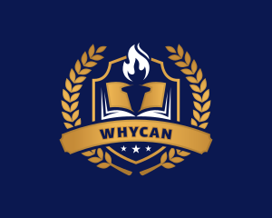 Book Academy Learning Education Logo