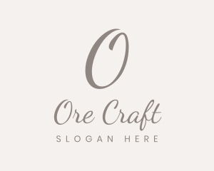 Stylish Cursive Fashion logo design