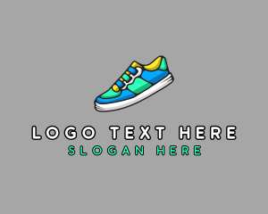 Sneakers - Footwear Shoes Sneakers logo design