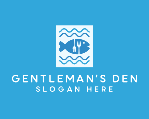 Blue Fish Seafood Restaurant logo design