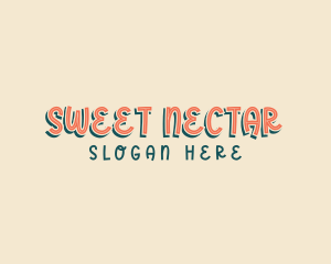 Cute Candy Shop logo design