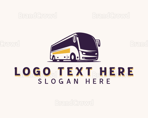 Shuttle Transportation Bus Logo