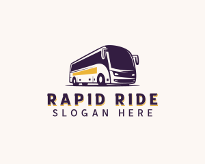 Bus - Shuttle Transportation Bus logo design