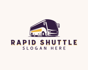 Shuttle - Shuttle Transportation Bus logo design