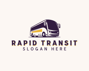 Bus - Shuttle Transportation Bus logo design