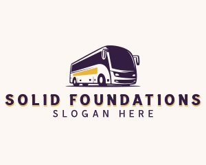 Road Trip - Shuttle Transportation Bus logo design