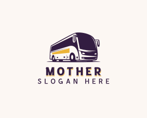 Toy Train - Shuttle Transportation Bus logo design