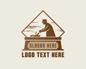 Industrial - Carpenter Hand Planer logo design