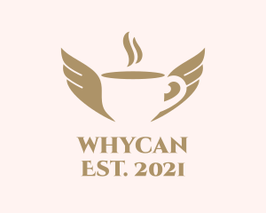 Coffee Farm - Steamy Coffee Wings logo design