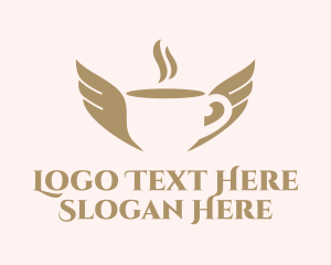 Steamy Coffee Wings  Logo