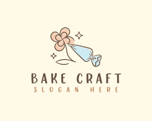 Icing Piping Bag logo design