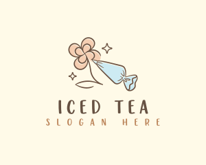 Icing Piping Bag logo design