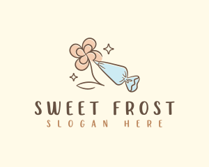 Icing Piping Bag logo design