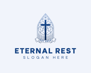 Funeral Home - Cross Chapel Worship logo design