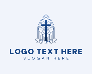 Biblical - Cross Chapel Worship logo design