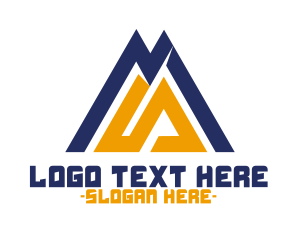 Explorer - Outdoor Mountain Peak logo design