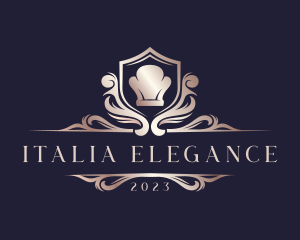 Elegant Chef Hat logo design