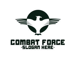 Eagle Force Wings logo design