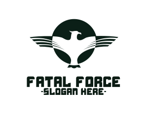 Eagle Force Wings logo design