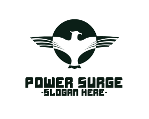 Eagle Force Wings logo design