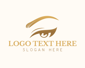 Threading - Luxury Eye Beauty logo design