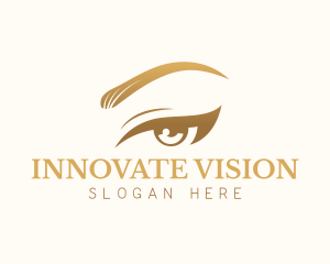 Luxury Eye Beauty logo design