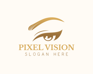 Luxury Eye Beauty logo design