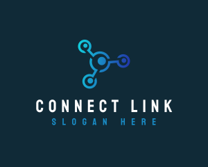 Tech Link Network logo design