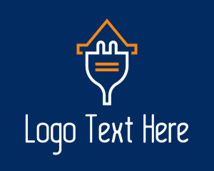 Adaptor - Home Electric Plug logo design