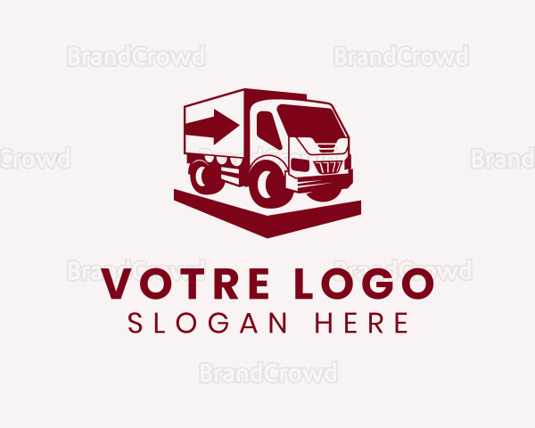 Truck Arrow Freight Logo