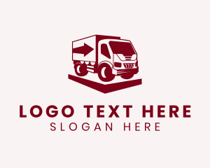 Moving Company - Truck Arrow Freight logo design