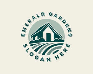 Garden Lawn Landscaping logo design