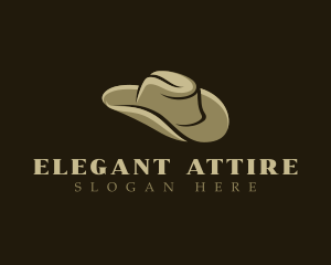 Attire - Cowboy Western Hat logo design