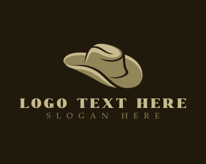 Attire - Cowboy Western Hat logo design