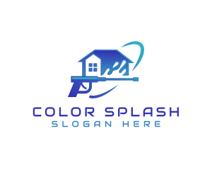 Pressure Washing Hydraulic logo design