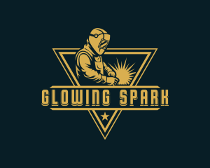 Metalworks Welder Welding logo design