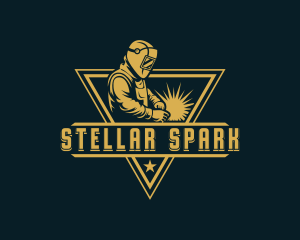 Metalworks Welder Welding logo design