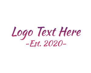 Fashionwear - Generic Handwritten Sketch logo design