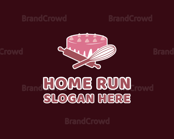 Sweet Bakery Cake Logo