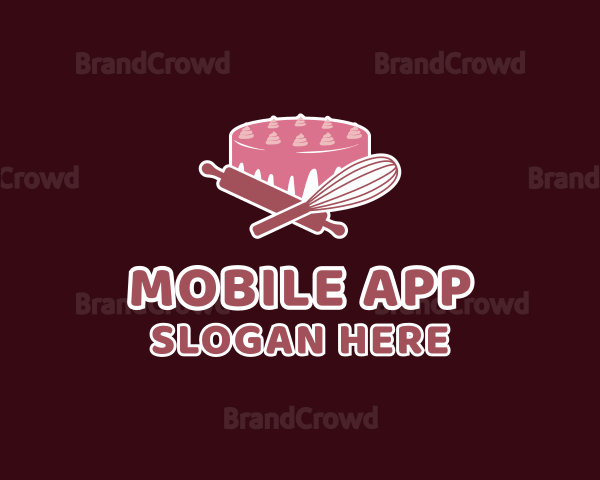 Sweet Bakery Cake Logo