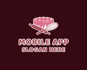 Sweet Bakery Cake Logo