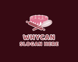 Sweet Bakery Cake Logo